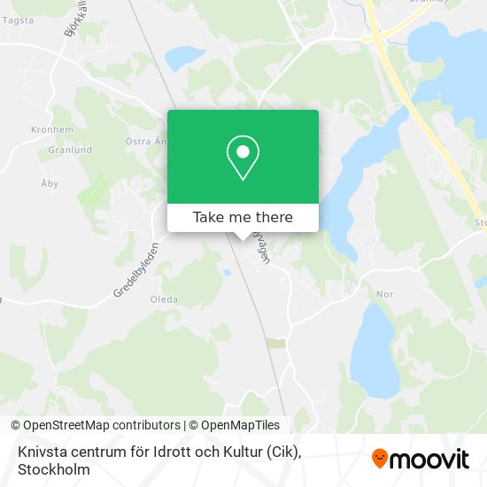 Knivsta centrum för Idrott och Kultur (Cik) map