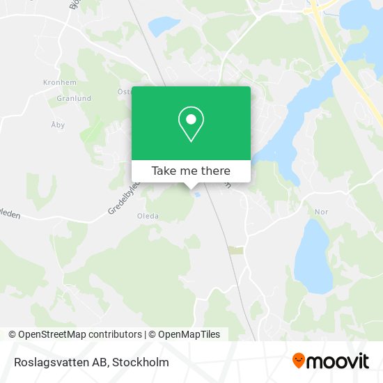 Roslagsvatten AB map