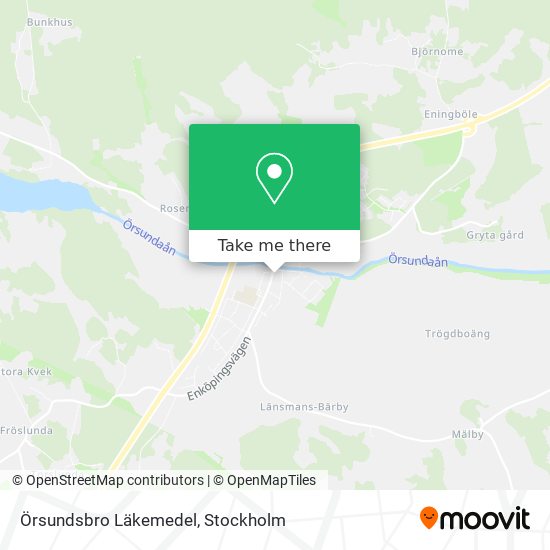 Örsundsbro Läkemedel map