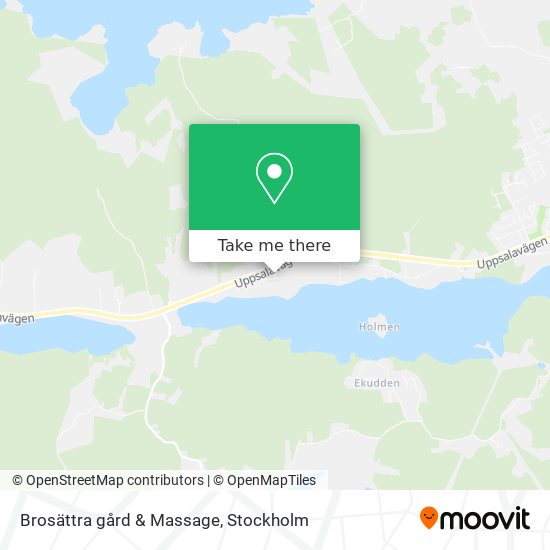 Brosättra gård & Massage map