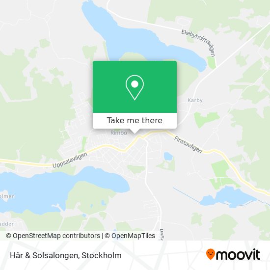 Hår & Solsalongen map