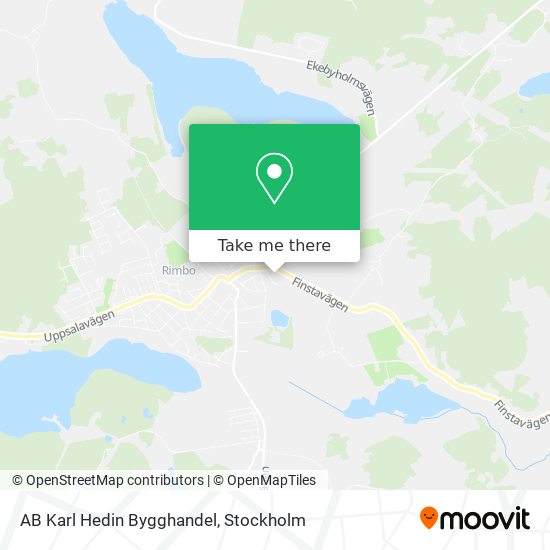 AB Karl Hedin Bygghandel map