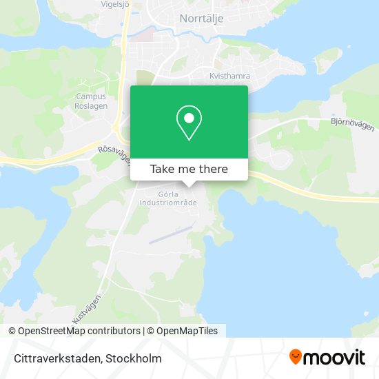 Cittraverkstaden map