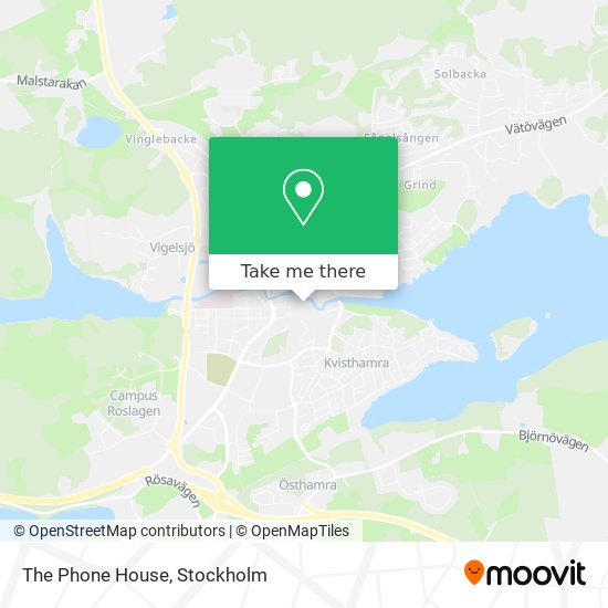 The Phone House map