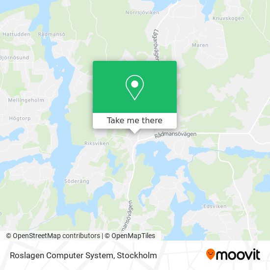 Roslagen Computer System map