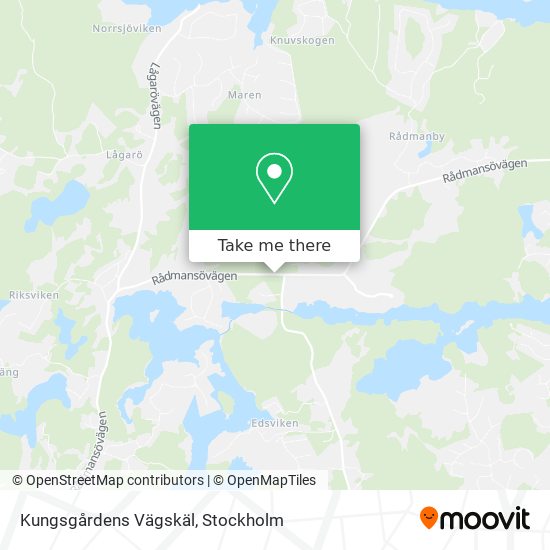 Kungsgårdens Vägskäl map