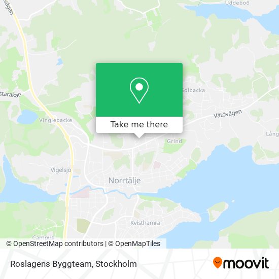 Roslagens Byggteam map