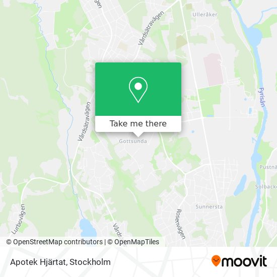 Apotek Hjärtat map