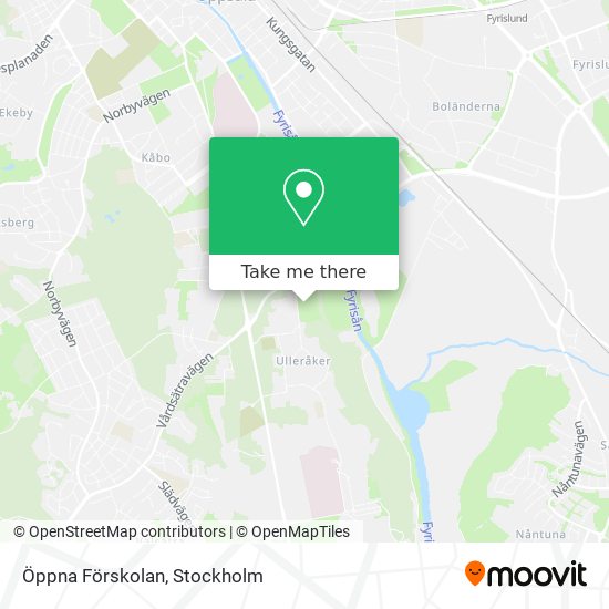 Öppna Förskolan map