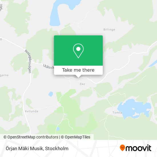 Örjan Mäki Musik map