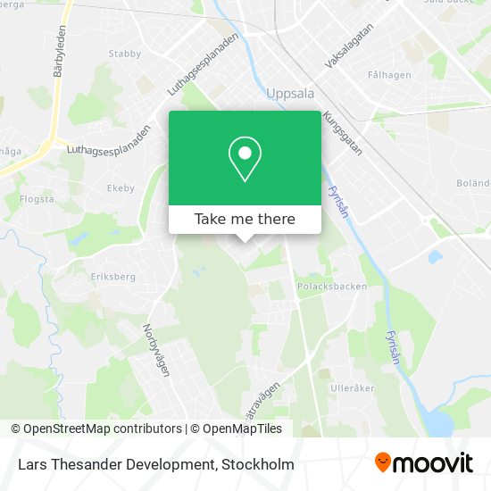 Lars Thesander Development map