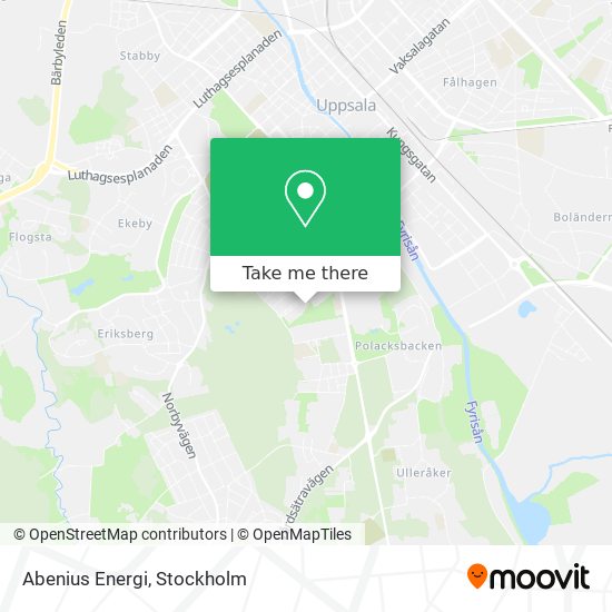 Abenius Energi map