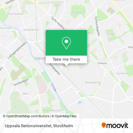 Uppsala Senioruniversitet map