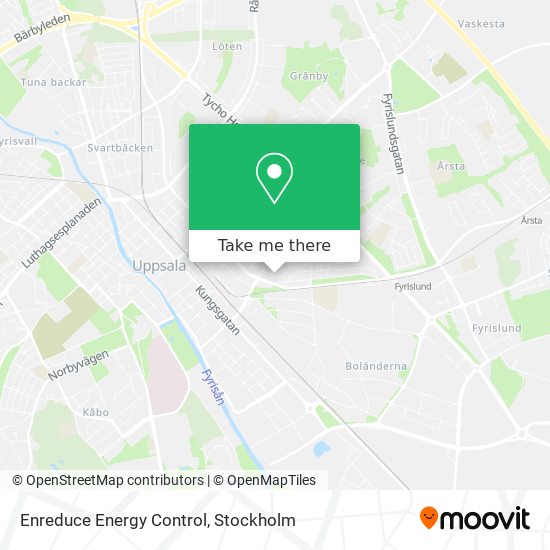 Enreduce Energy Control map