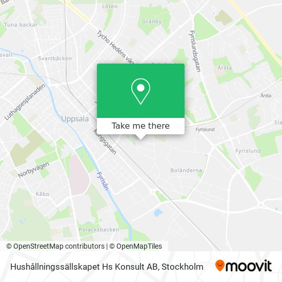 Hushållningssällskapet Hs Konsult AB map