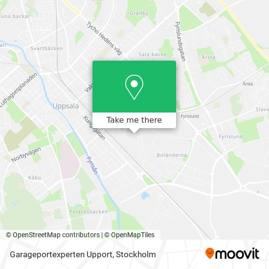 Garageportexperten Upport map