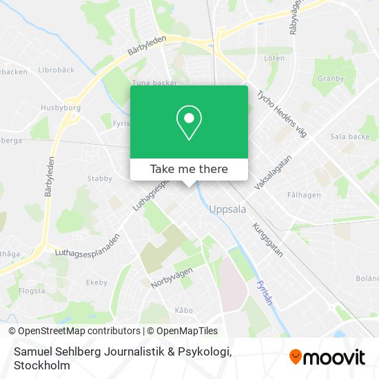 Samuel Sehlberg Journalistik & Psykologi map