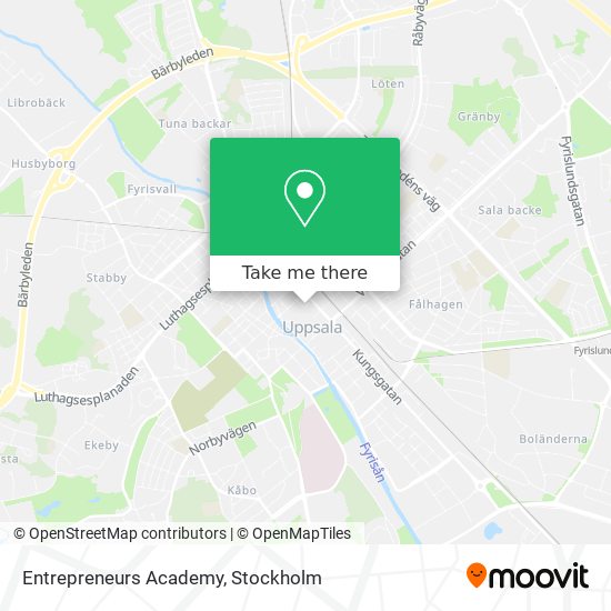 Entrepreneurs Academy map