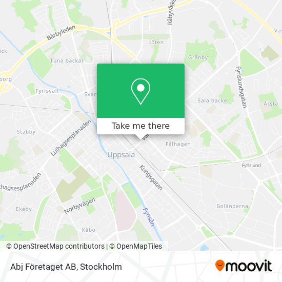 Abj Företaget AB map