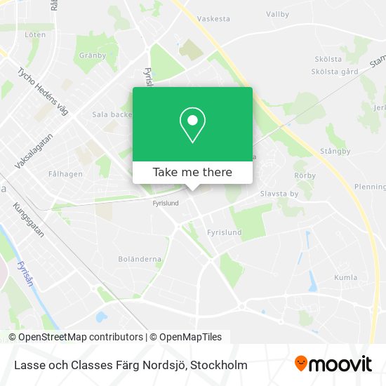 Lasse och Classes Färg Nordsjö map