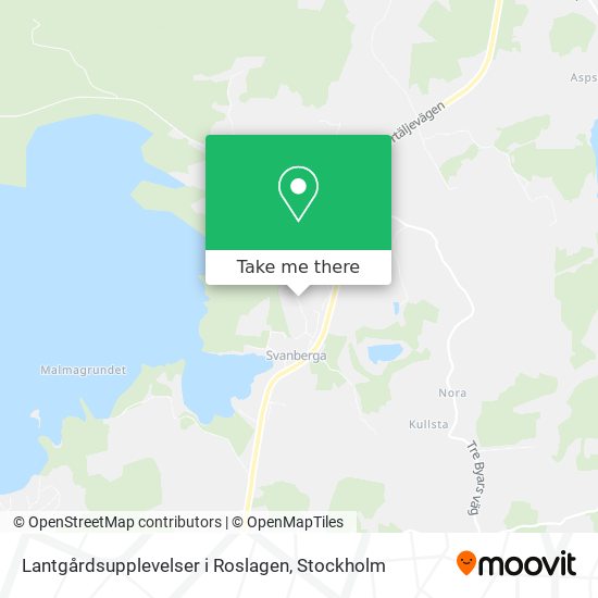 Lantgårdsupplevelser i Roslagen map