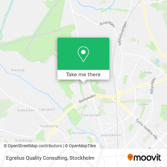 Egrelius Quality Consulting map