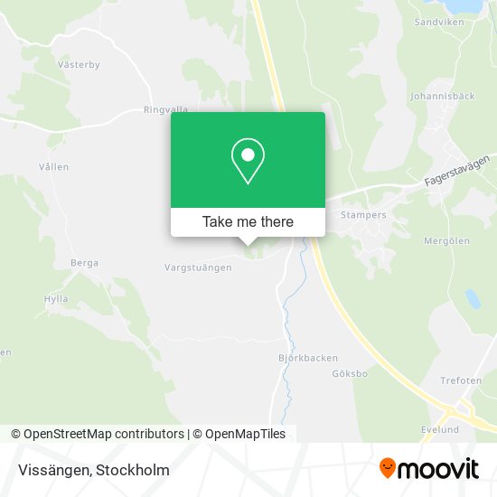 Vissängen map