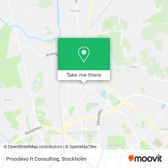 Proodevo It Consulting map
