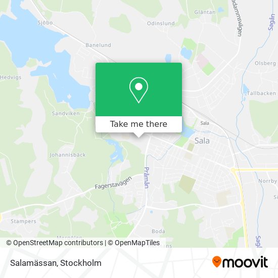 Salamässan map