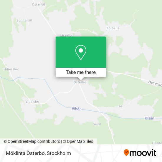 Möklinta Österbo map