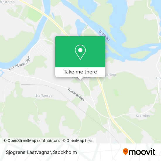 Sjögrens Lastvagnar map