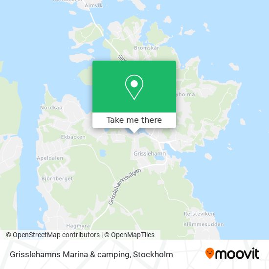 Grisslehamns Marina & camping map