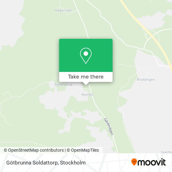 Götbrunna Soldattorp map