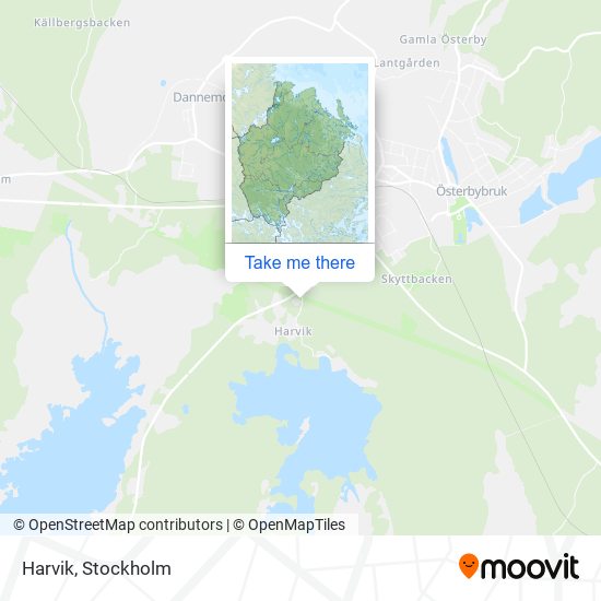 Harvik map