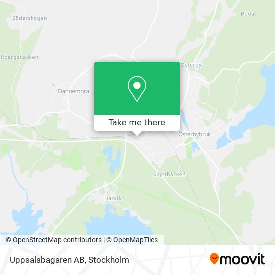 Uppsalabagaren AB map