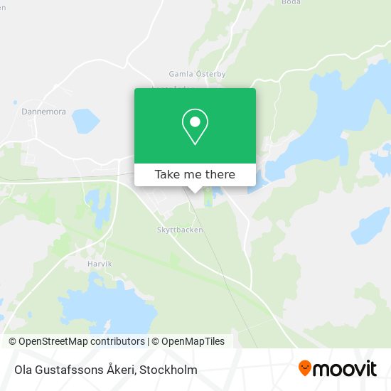 Ola Gustafssons Åkeri map