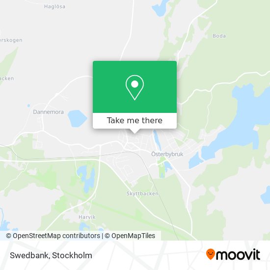 Swedbank map