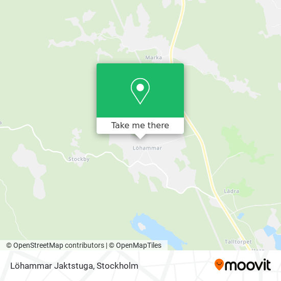 Löhammar Jaktstuga map