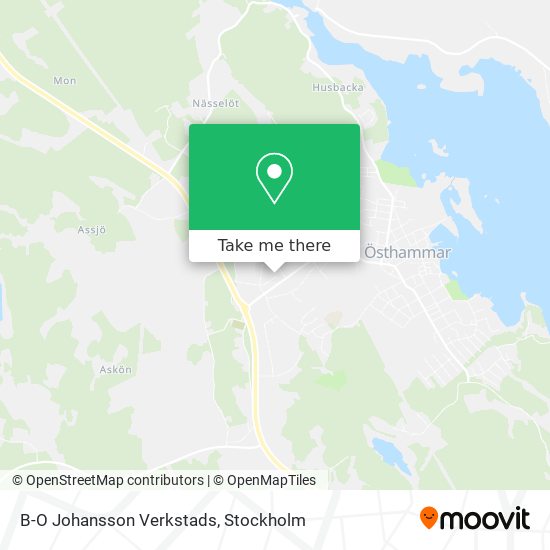 B-O Johansson Verkstads map