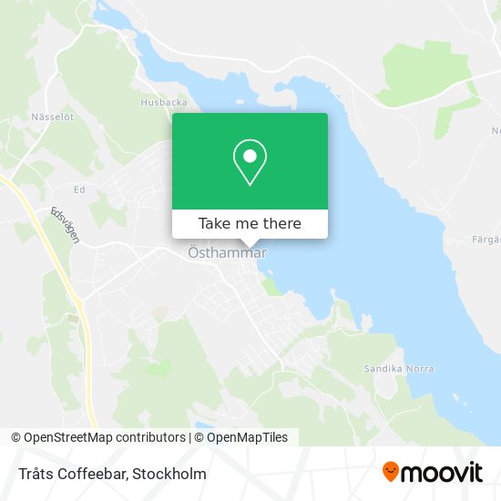 Tråts Coffeebar map