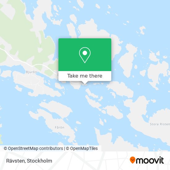 Rävsten map