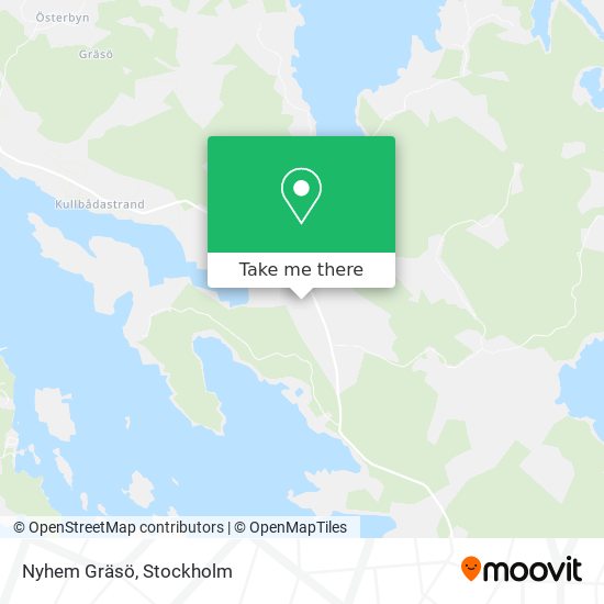 Nyhem Gräsö map