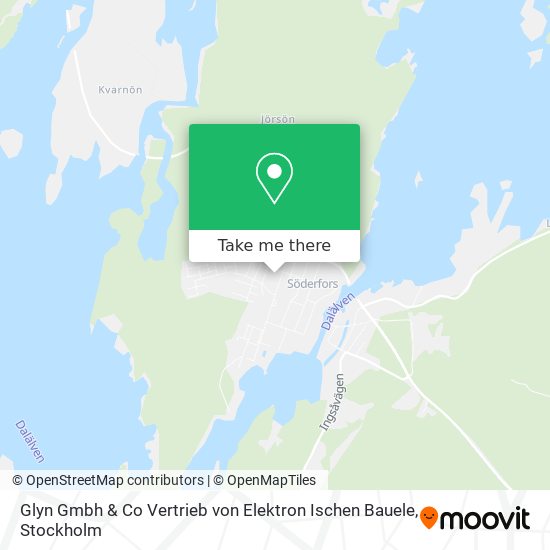 Glyn Gmbh & Co Vertrieb von Elektron Ischen Bauele map