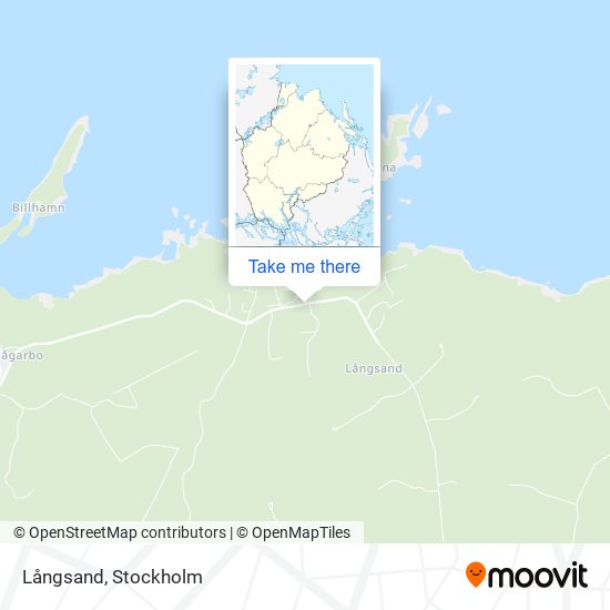 Långsand map