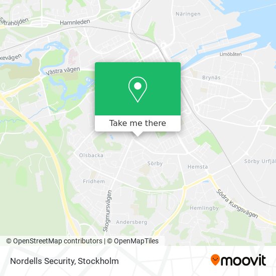 Nordells Security map