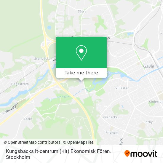 Kungsbäcks It-centrum (Kit) Ekonomisk Fören map