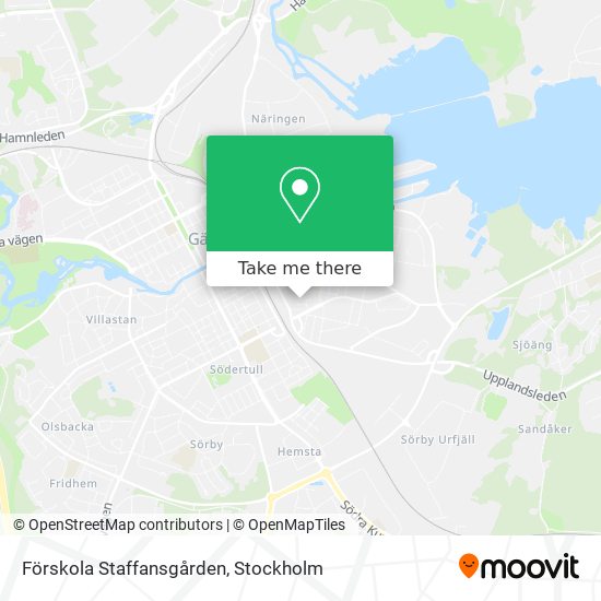 Förskola Staffansgården map