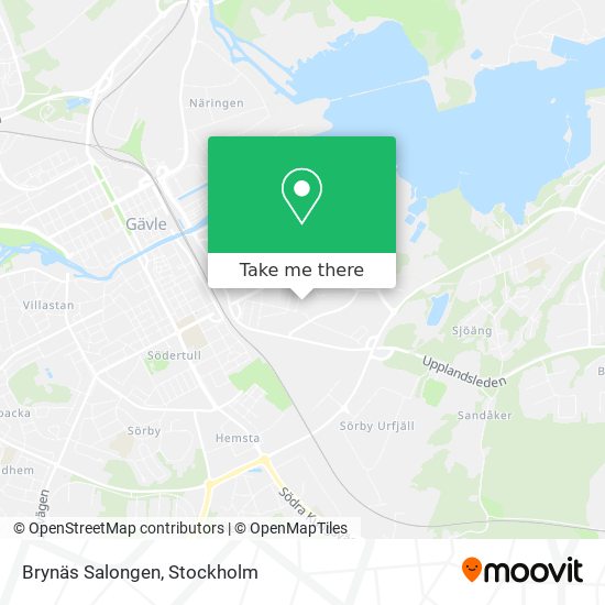 Brynäs Salongen map