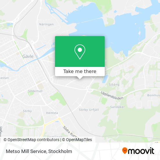 Metso Mill Service map