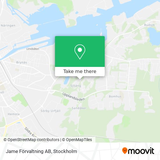 Jame Förvaltning AB map